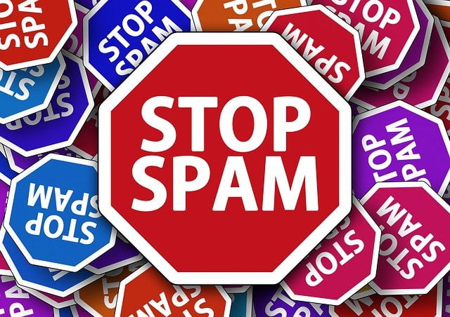 débuter en affiliation stop spam